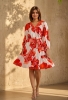 Picture of Scarlet Blossom Belt Dress